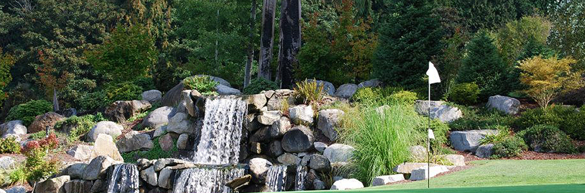View of the waterfall